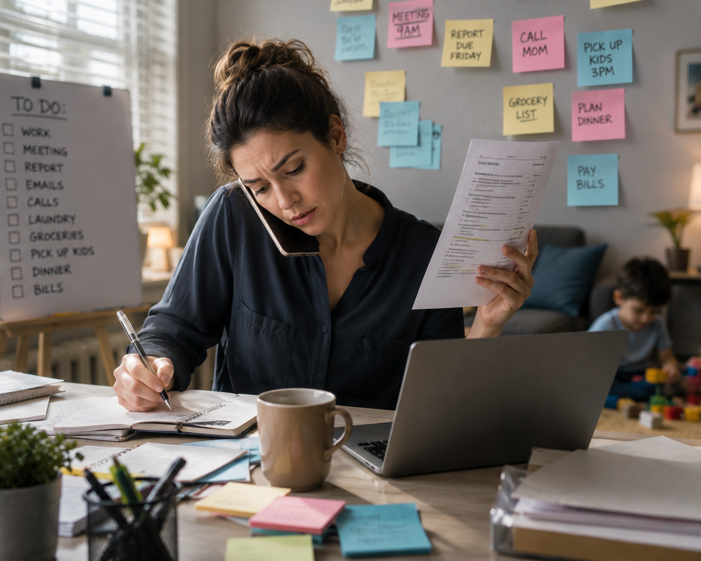 The overwhelm isn't the tasks. It's where you're storing them.
